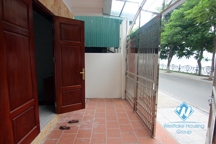 A spacious house with lake view is nearing complete for rent in Tay Ho, Hanoi